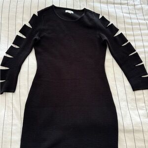 Calvin Klein Ribbed Sweater Dress